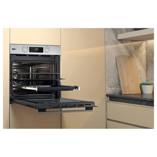 ΦΟΥΡΝΟΣ ΕΝΤΟΙΧΙΖΟΜΕΝΟΣ ΑΝΩ ΠΑΓΚΟΥ WHIRLPOOL OMSK58HU1SX (71LT / A+ / INOX / ΟΘΟΝΗ / POP / ΑΤΜΟΥ / ΥΔΡΟΛΥΣΗ / ΤΗΛΕΣΚΟΠΙΚΟΣ)